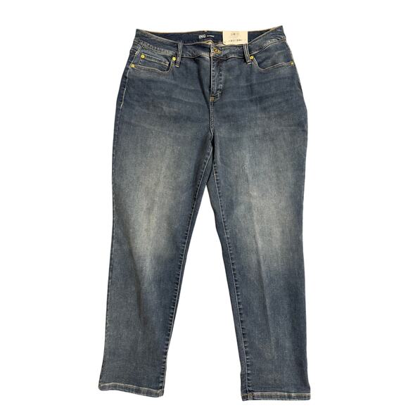 INC Boyfriend Jeans Women’s Size 18 Mid Rise 26” Inseam NWT - Picture 1 of 5